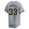 Youth No.33 Danny Jansen Milwaukee Brewers Gray Limited Away Jersey